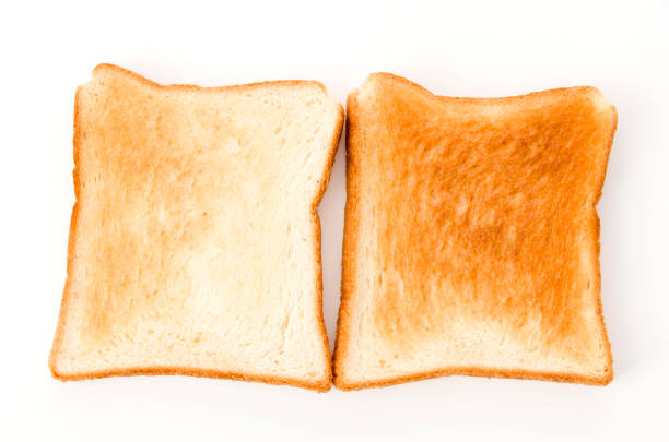 istock Sliced Toast Bread on white background 1250251386