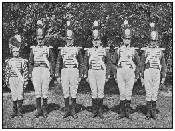 istock Antique photograph of British Navy and Army 1250255834