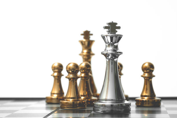 istock A chess pawn outstanding stand at front. leadership concept. 1250268497