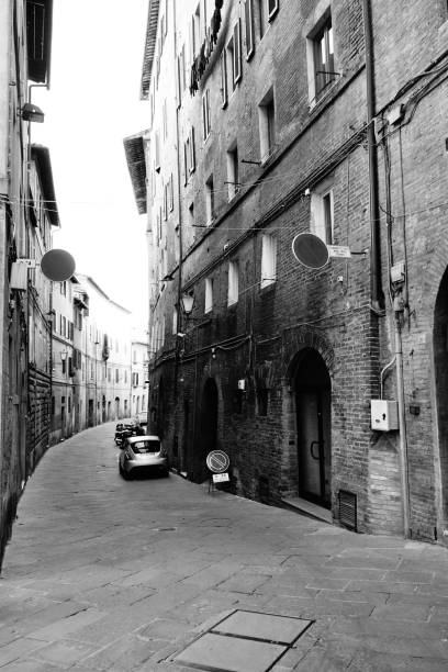 istock Siena's black and white lane 1250270609