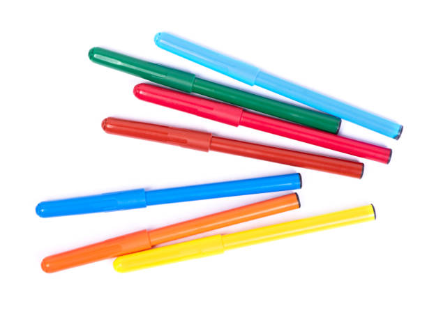 istock Bunch of colorful felt pen 1250284593