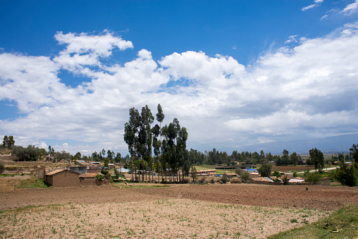 A panoramic view of the city of Huancayo.