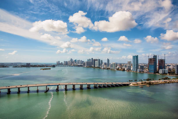 istock Miami Skyline Aerial 1250288546