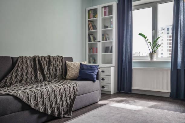 istock Light cozy teen room 1250290721