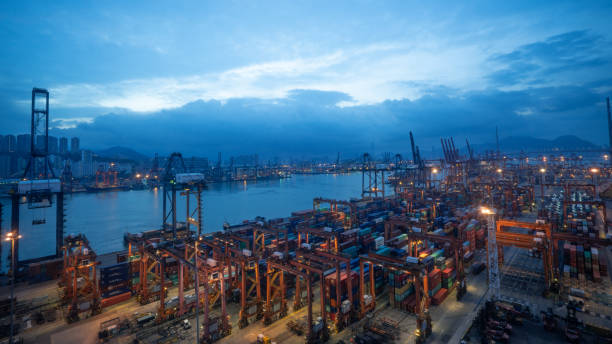 istock Port In Hong Kong 1250291917