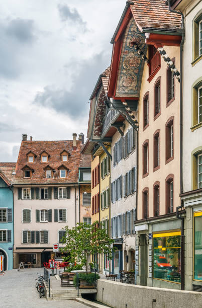 istock Street in Aarau, Switzerland 1250299756