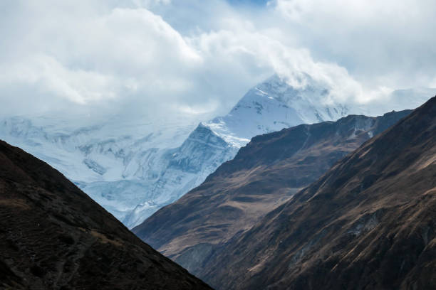 istock Thorung Phedi - A panoramic view on Annapurna Chain 1250303479