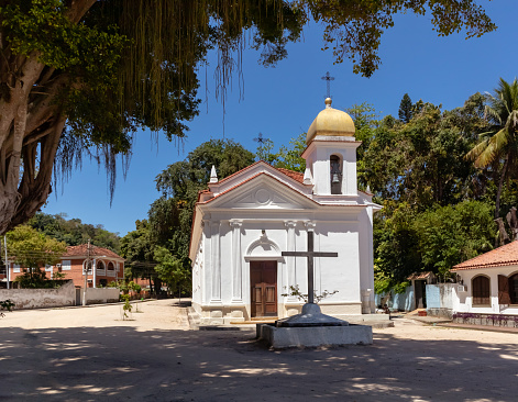 Sao Roque Chapel, Paqueta Island, Rio de Janeiro, Brazil