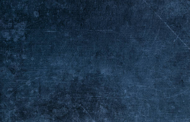 istock Dark blue textile texture Vintage fabric background stains 1250313100