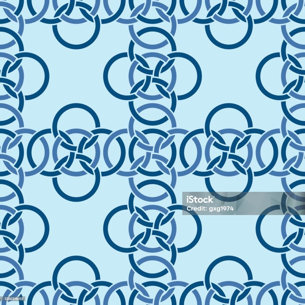 Interlaced Vector Repeat Surface Pattern Stock Illustration - Download ...