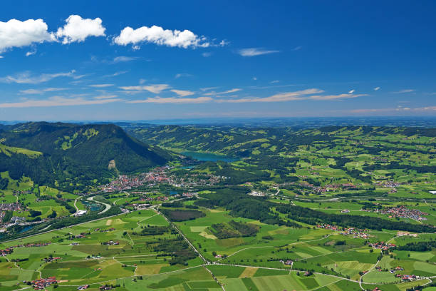 immenstadt, allgäu - weiler im allgau stock-fotos und bilder