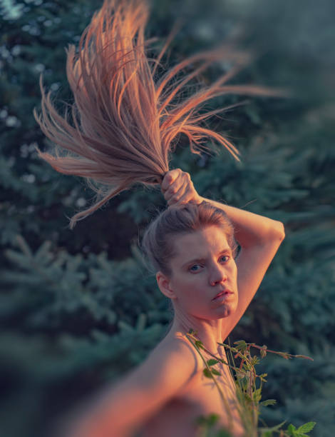 istock flying hair in nature 1250320148