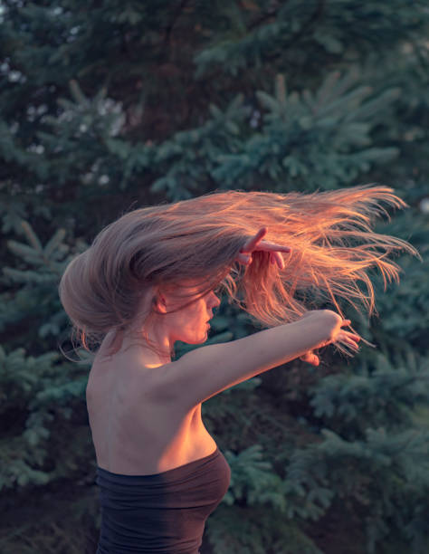 istock flying hair in nature 1250320853