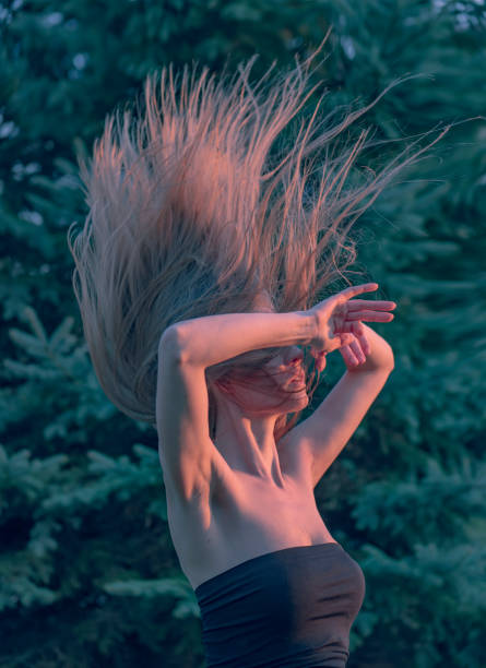 istock flying hair in nature 1250320855