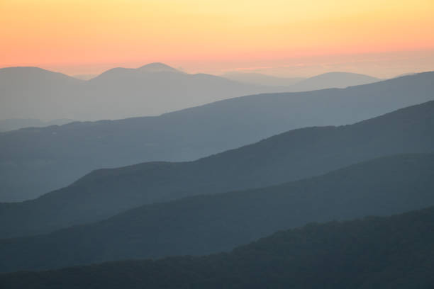 istock Sunrise from the Appalachian Trail on Roan Mountain 1250324057