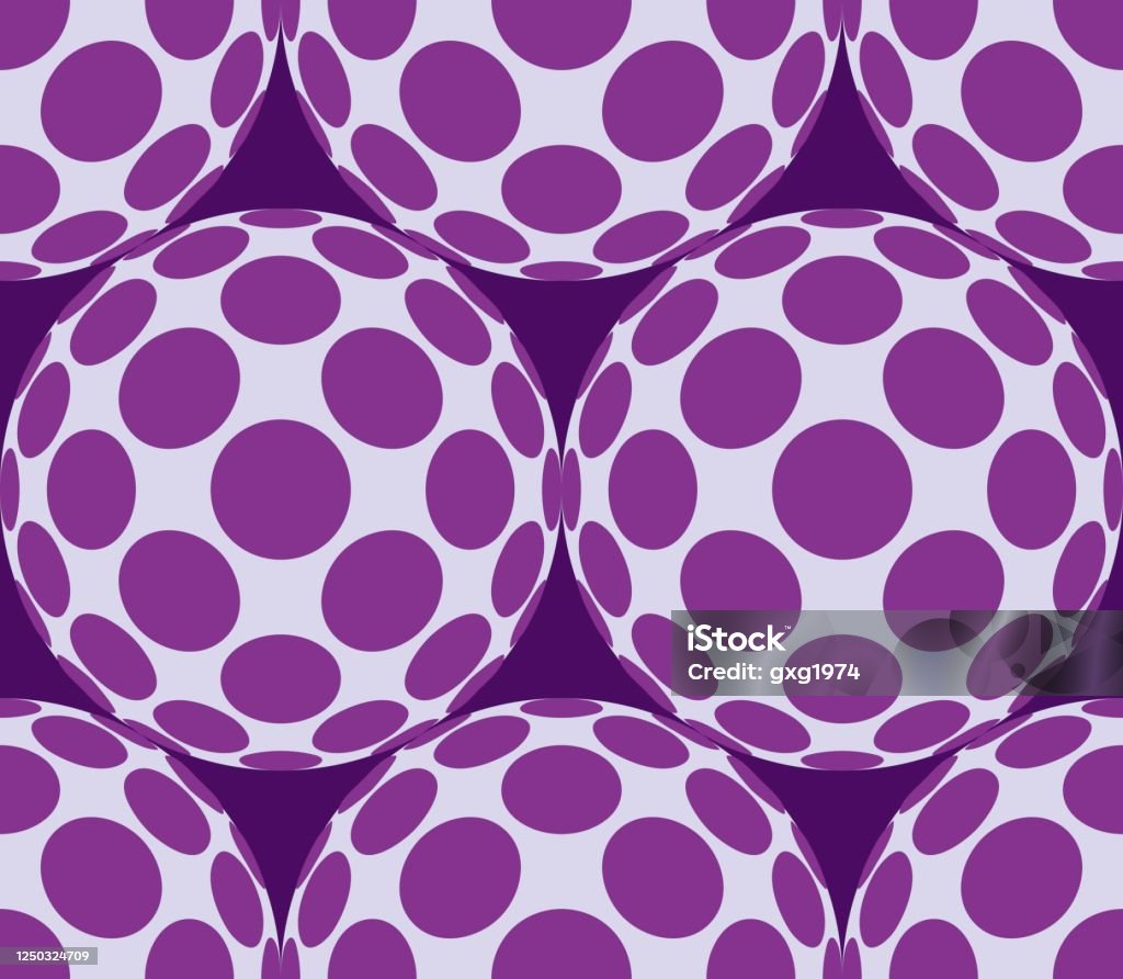 Spheres Vector Repeat Surface Pattern Stock Illustration - Download ...