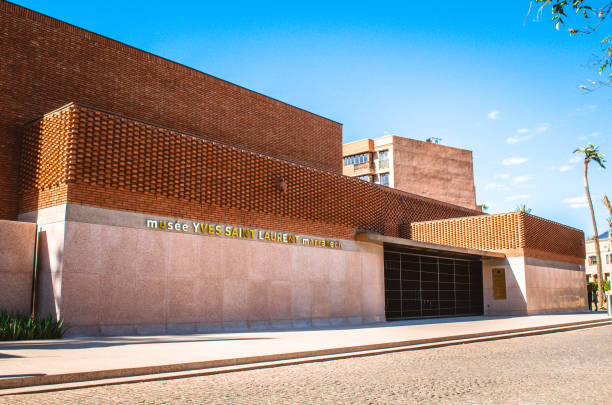 Yves Saint Laurent museum in Marrakesh, Morocco.
