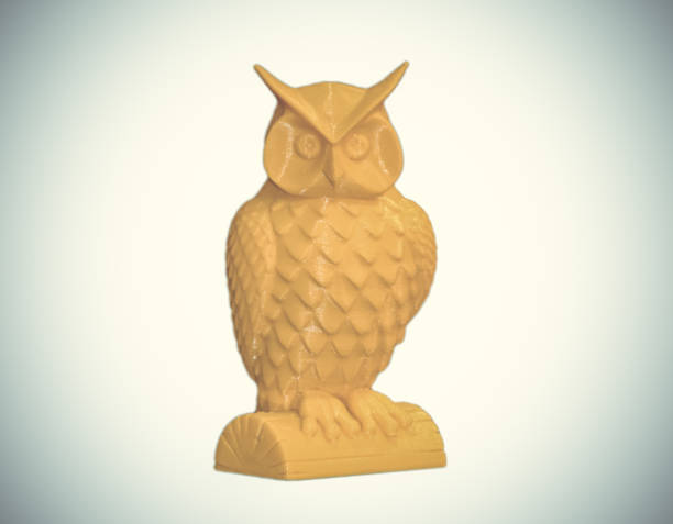 istock Abstract object of printed by 3d printer on white background. 1250331360