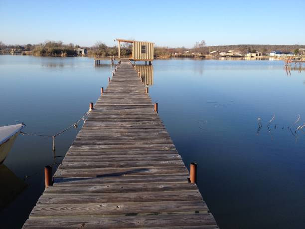 istock Peacefully Morning at Lake Nasworthy 1250334103