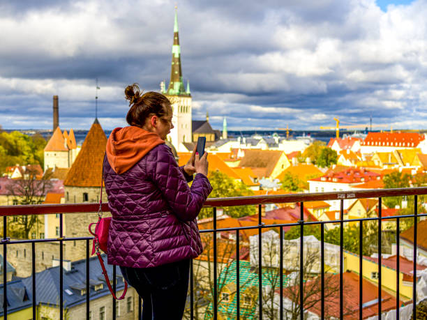 istock Tourist in Tallinn 1250334130
