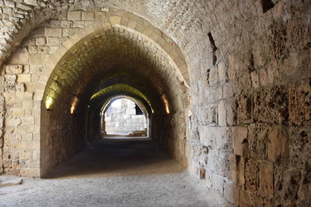 istock Gothic Arch Vault at Byblos Archaeological Site 1250339658