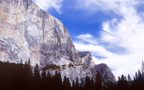 istock Springtime View of Yosemite Valley Granite Wall 1250341120