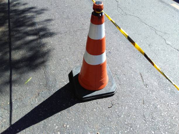 istock Cone on the street 1250342505