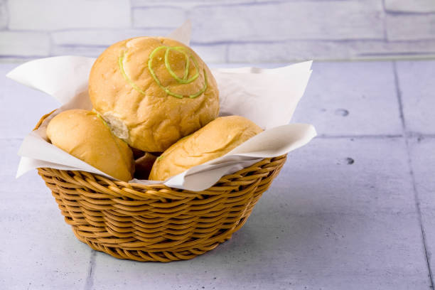 Custard bread tasty delicious