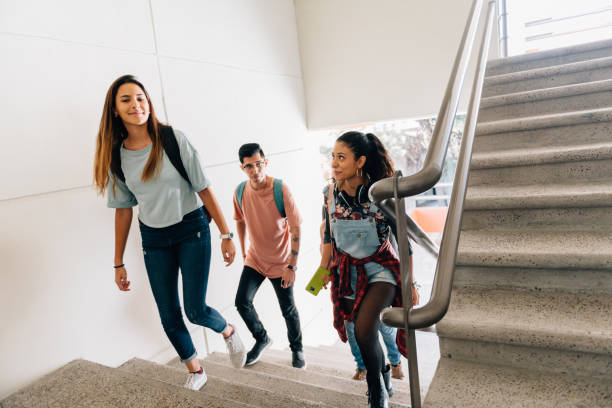 istock University students arriving to Campus 1250346949