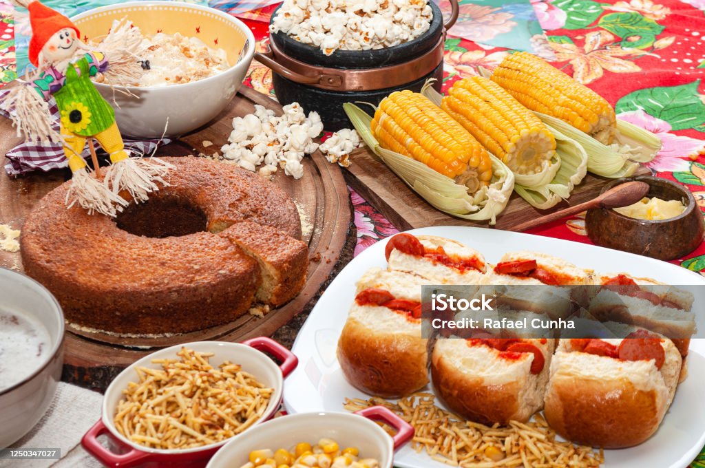 comida típica brasileira - Foto de stock de Festa Junina royalty-free