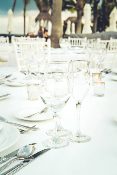 istock Festive serving with glasses for an outdoor celebration 1250348702