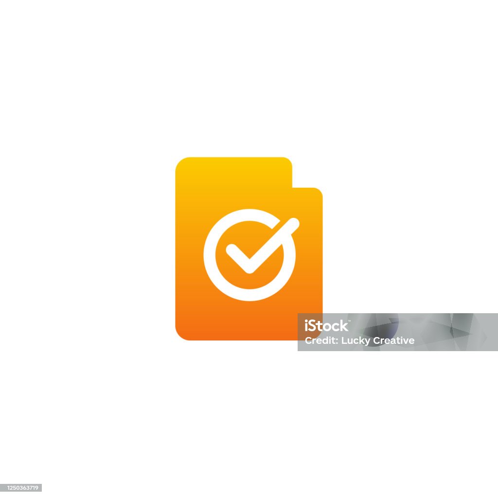 Check Data Simbol Data Check Logo Designs Concept Vector Document Checklist Logo Template ...