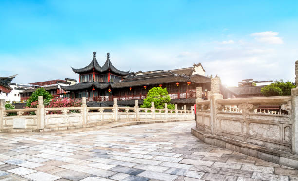 istock Qinhuai River scenic spot in Nanjing 1250368799