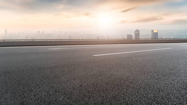 istock Urban roads and architectural landscape 1250370395