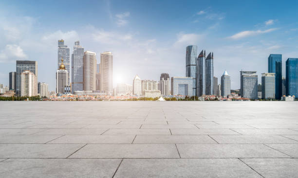 istock Urban roads and urban landscape 1250371143