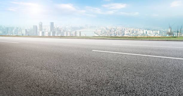 istock Urban roads and architectural landscape 1250371396