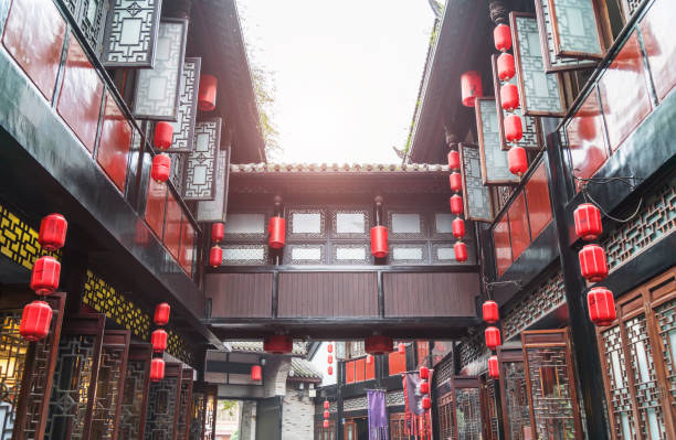 istock Jinli ancient town, Chengdu, Sichuan 1250372293