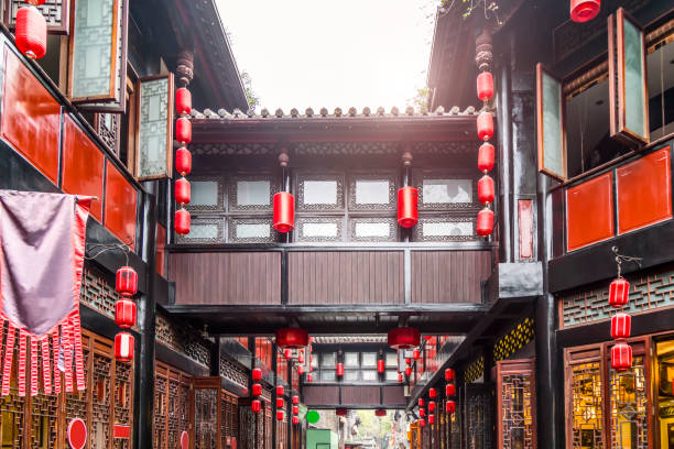 istock Jinli ancient town, Chengdu, Sichuan 1250373553
