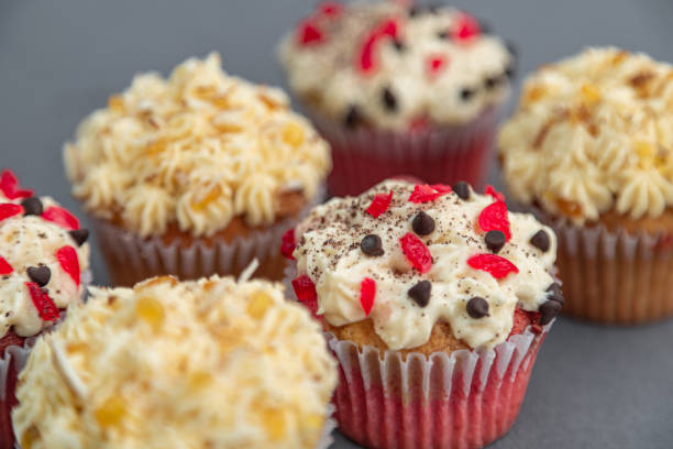 istock Cupcake Nuts & Caramel and Red Velvet1 1250378327