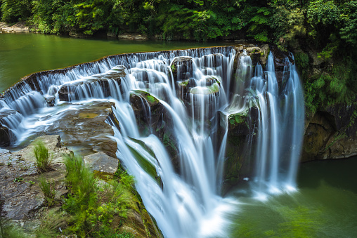 Shifen Waterfall in new taipei city, taiwan