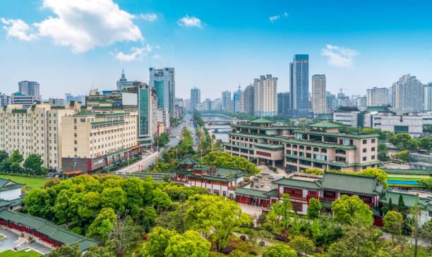 istock Nanchang urban architecture skyline 1250384337