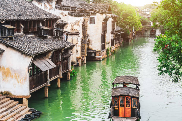istock Wuzhen, Jiangnan Water Town 1250385042