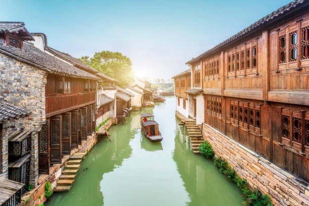 istock Wuzhen, Jiangnan Water Town 1250385095