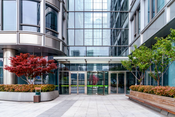 istock CBD office building and street view in Shanghai 1250385160