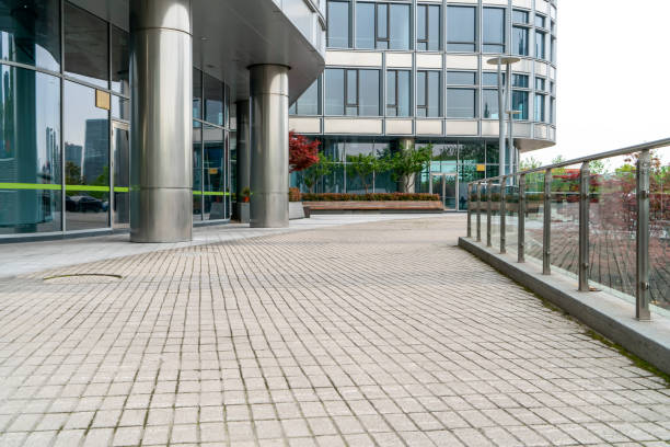 istock CBD office building and street view in Shanghai 1250385181