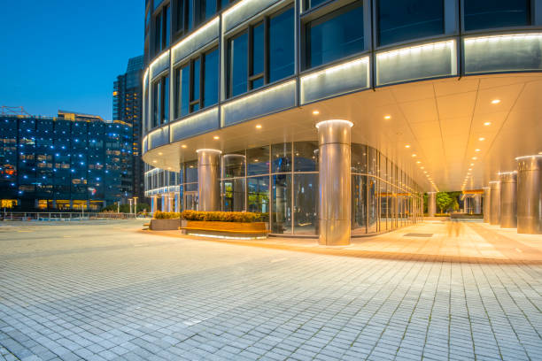 istock CBD office building and street view in Shanghai 1250388209