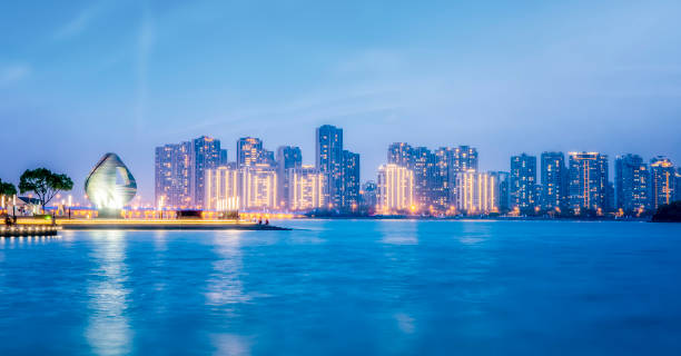 istock Wenzhou architectural landscape skyline 1250388689
