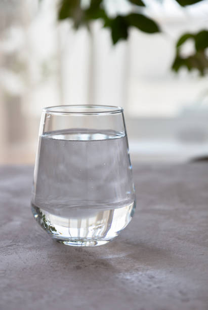 istock Pure water in a glass 1250393342