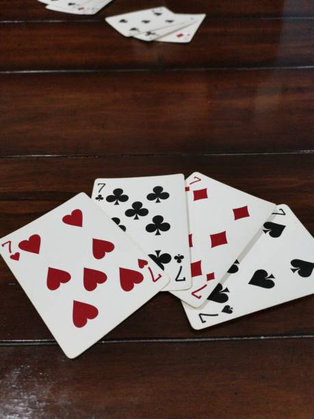 istock Lucky seven in game night 1250396230