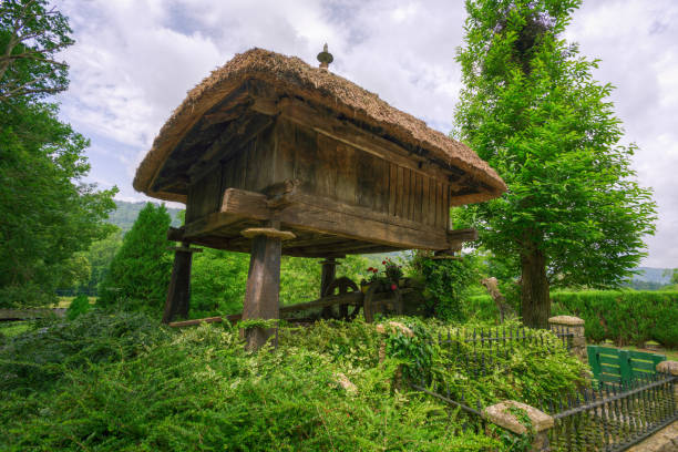 istock Old Elevated Granary to store Harvests safe from Rodents 1250397848